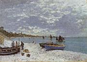 The Beach at Saint-Adresse, Claude Monet